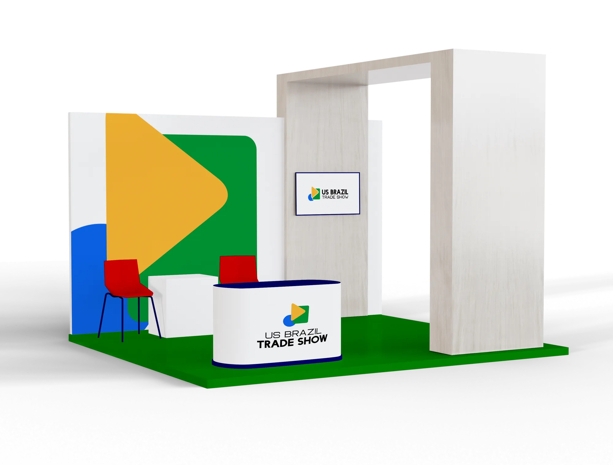 Estande da US Brazil Trade Show