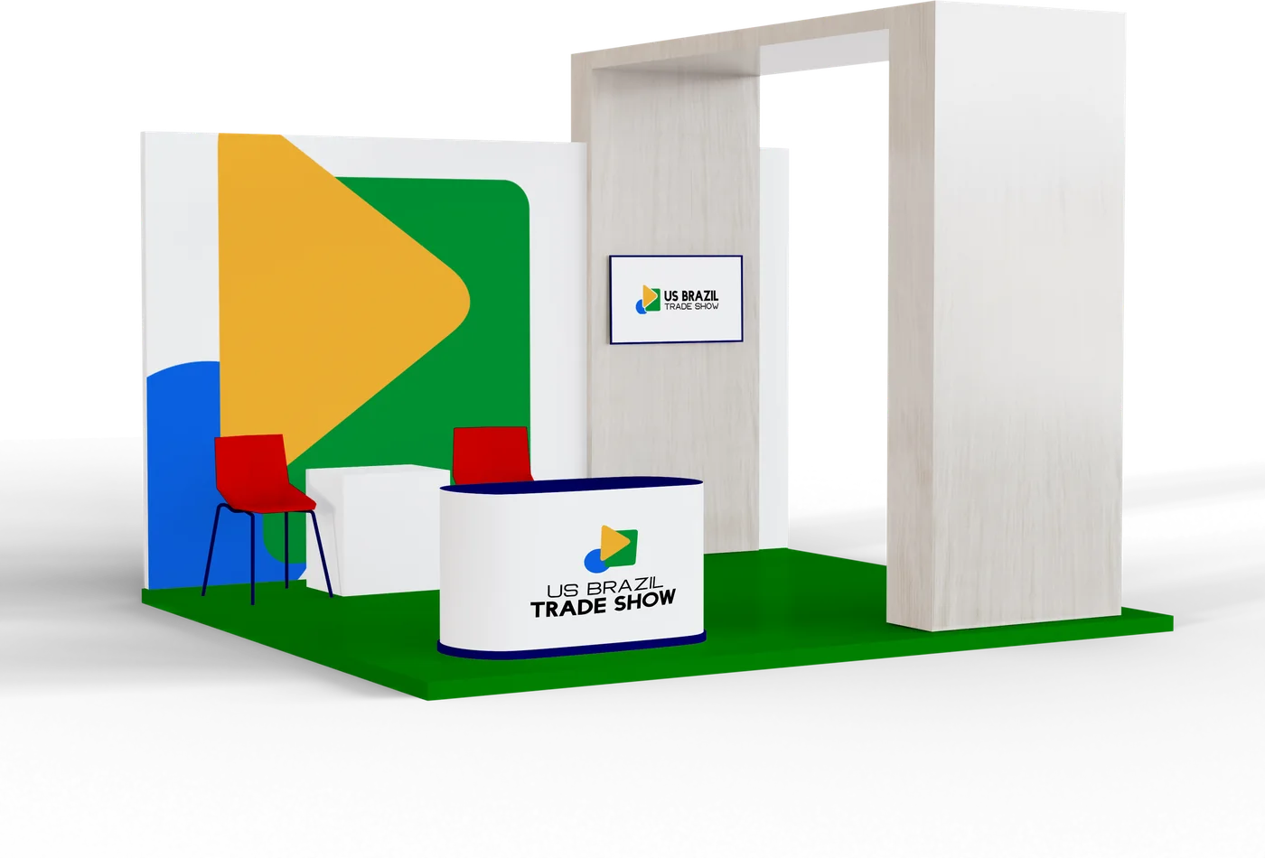 Estande da US Brazil Trade Show